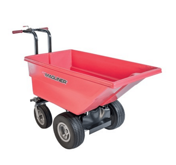 400lb Capacity6 Cubic Feet Electric Dump Cart
